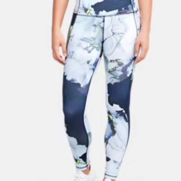 Under Armour Women's HeatGear Training Legging 1352180-497 Blue Ink NWT Size XS - Picture 14 of 14